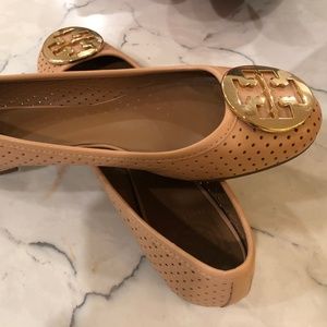 Tory Burch Reva Pink Sz 9 Flats